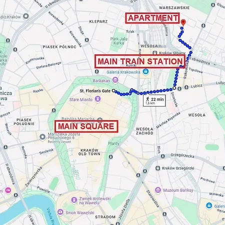 Rakowicka With Tarrace, Ac And Free Parking * Krakow